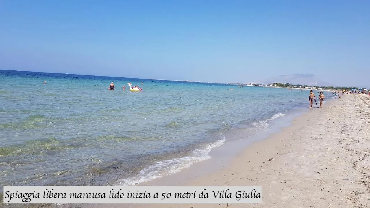 Appartamento Mare In Villa Giulia Sul Mare Marausa